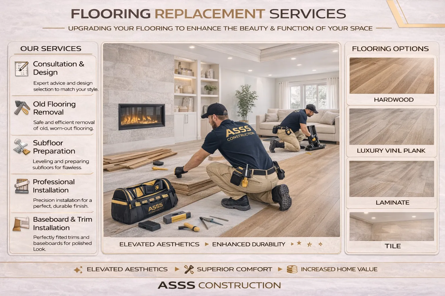 Flooring Replacement Services