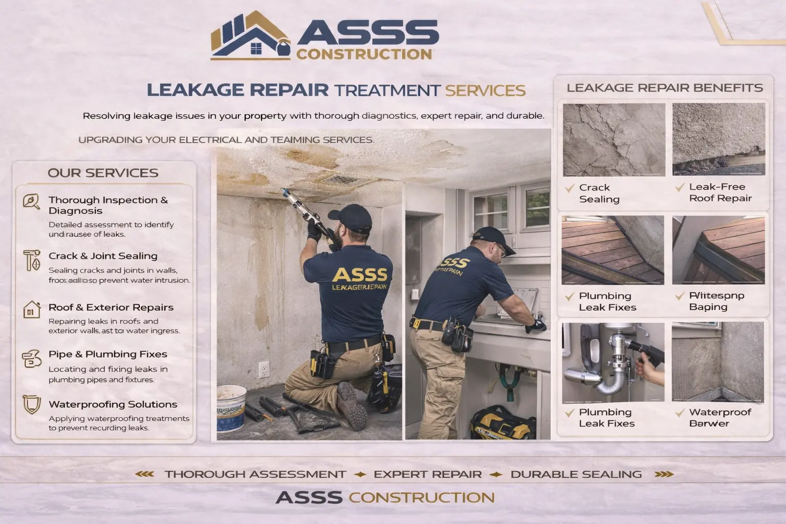Leakage Repair Treatment Services