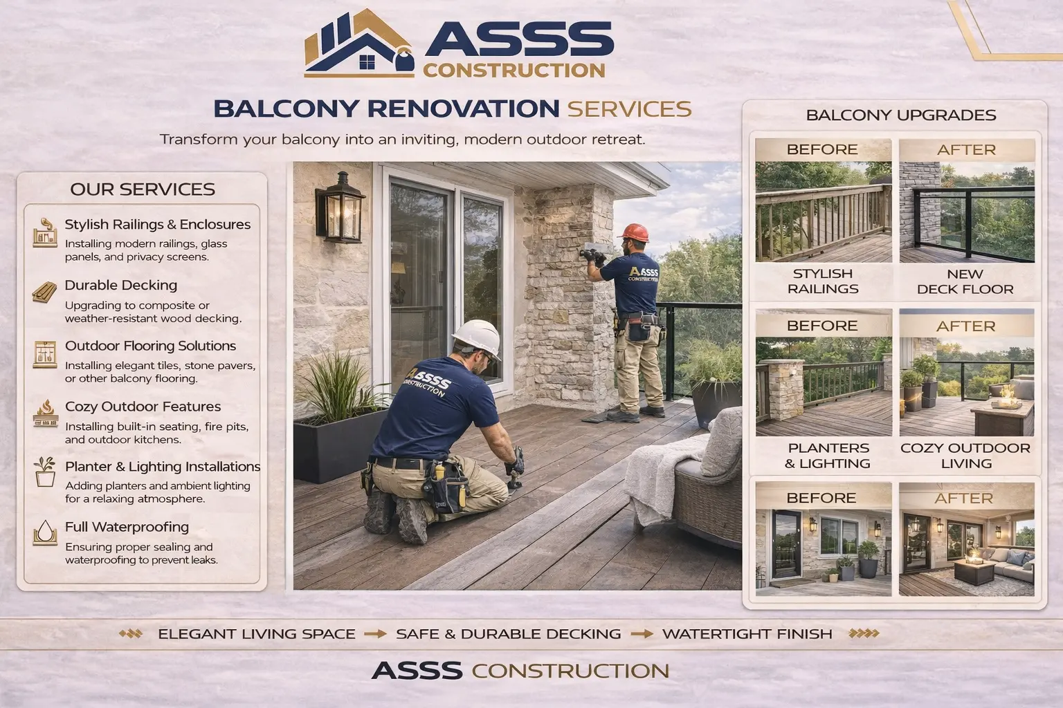 Balcony Renovation Services