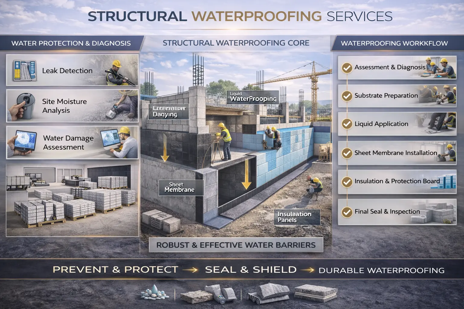 Structural Waterproofing Services
