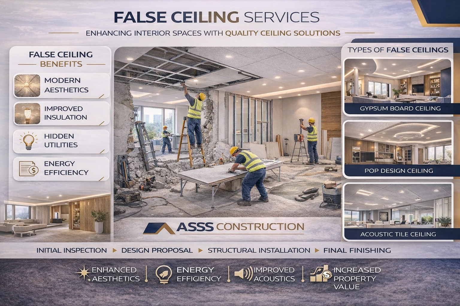 false ceiling services