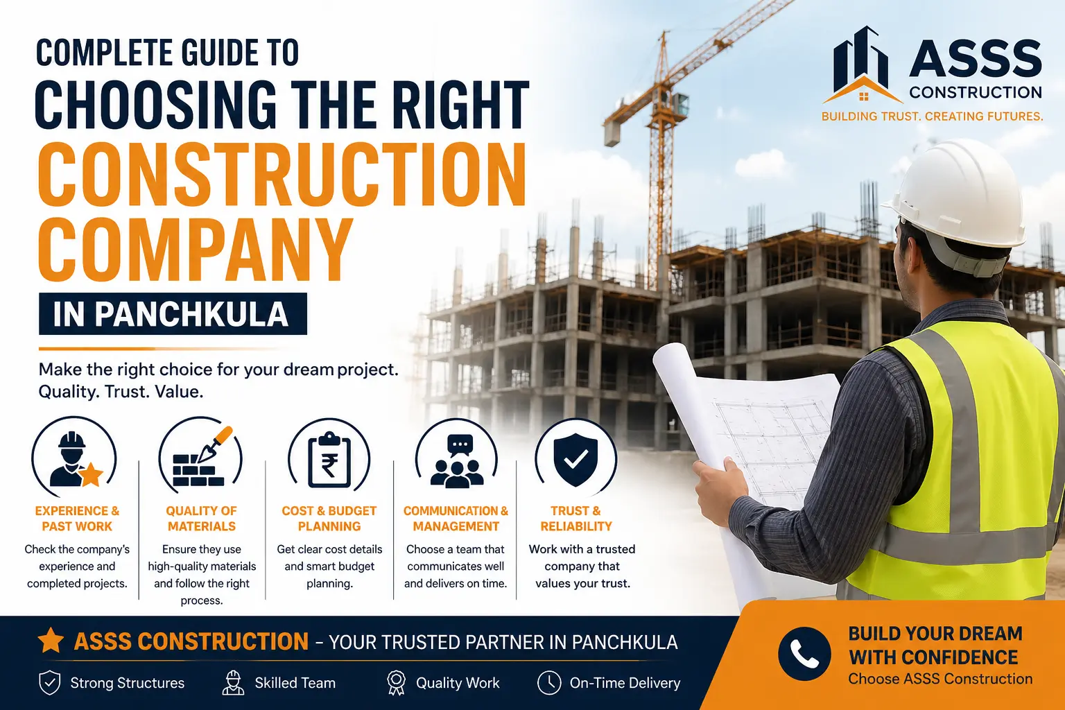 Choosing the Right Construction Company in Panchkula